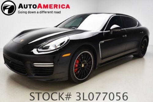 2014 porsche panamera turbo exe. 11k low miles nav sunroof vent lthr one owner