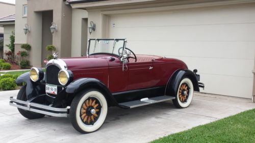 Chrysler 1928 roadster convertible very rare collection car