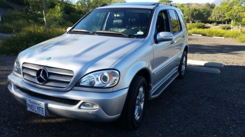 Silver 2005 ml 350 special edition with 149k miles - clean title