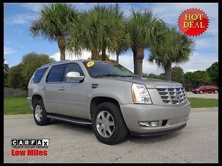 2007 cadillac escalade awd navigation rear camera chromes third row &amp; more