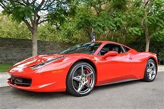 2012 ferrari 458 italia 2dr cpe