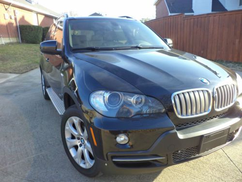 Clean low miles black on beige 4,8i sport x5 no reserve bid to win