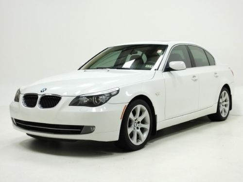 Bmw:528 2008 sunroof bluetooth xm leather memory xenon rain sensor we finance