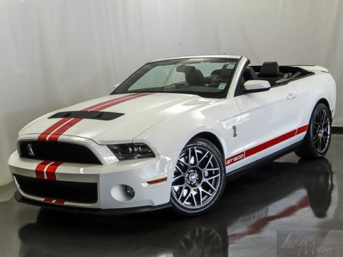 2012 ford mustang shelby gt500 covertible
