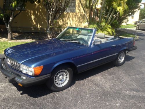 1985 mercedes  380 sl