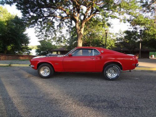 1969 ford mustang base fastback 2-door 5.8l