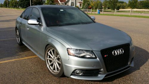 2011 audi s4 6 speed manual over $12k+ upgrades!mint cond! b&amp;o! carbon interior!