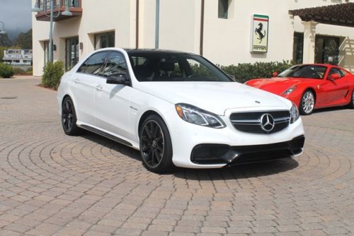 E63 amg s-model 4matic low miles just traded msrp $118k ! like new