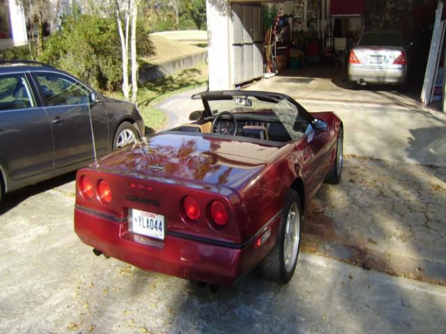 Chevrolet corvette convertable