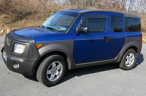 *** 2004 honda element *rare fiji blue* auto/fog lights ~1 owner ~trusted seller