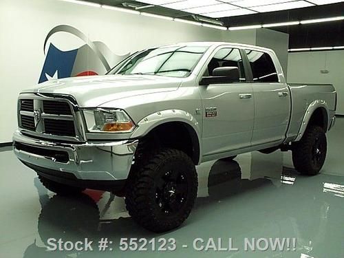2011 dodge ram 2500 slt crew 4x4 lifted diesel only 29k texas direct auto