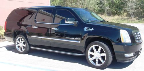 2007 cadillac escalade esv executive limo suv non stretched 4dr limousine. rare!