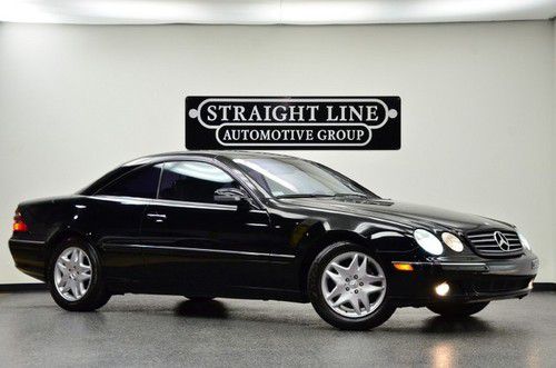 2001 mercedes benz cl500 blk/blk w/ only 60k miles