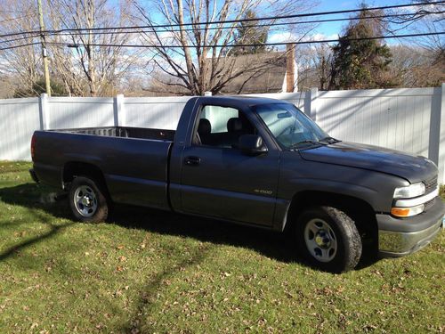 2002 chevy silvarado 1500, grey