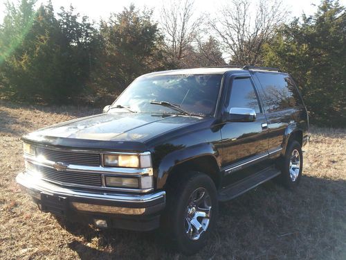 1999 chevrolet tahoe lt sport utility 2-door 5.7l