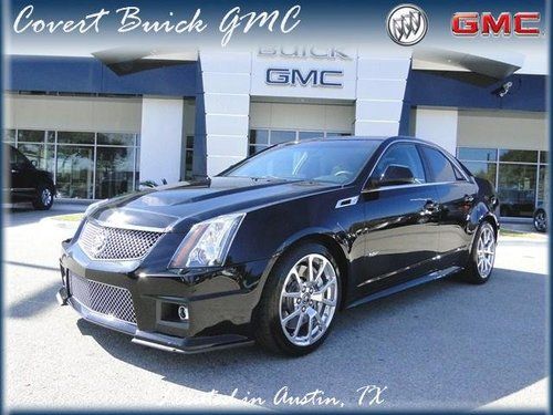 11 luxury cts v cts-v sedan leather nav warranty like new