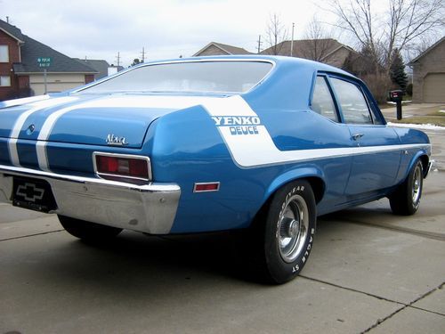 Beautiful 1971 nova yenko - southern beauty-  1 gorgeous nova - extra clean