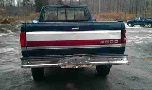 1996 FORD F-250 FORD 4WD TRUCK WITH PLOW, image 5