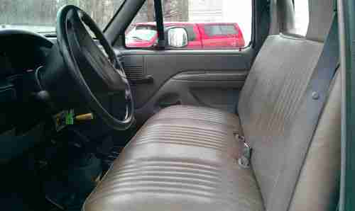 1996 FORD F-250 FORD 4WD TRUCK WITH PLOW, image 15
