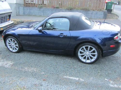 2008(08)miata mx-5 touring convert blue/black only 29k cd chgr alloy save huge!