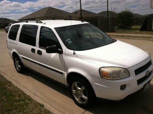 2007 chevrolet uplander lt mini passenger van 4-door 3.9l