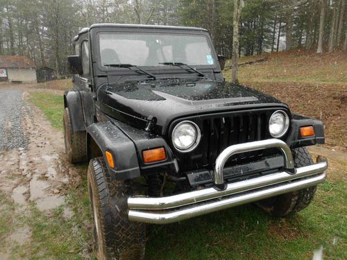 1999 jeep wrangler sport sport utility 2-door 4.0l