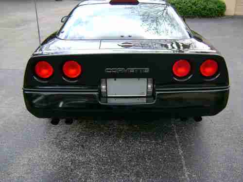 1990 Corvette -  Rare Blk/Blk  w/ FX3 / G92 - 9000 orig. mi. All Orig - Like New, image 8