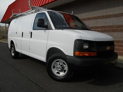 2009 chevrolet g2500 cargo van one owner! full power options! extra clean!!