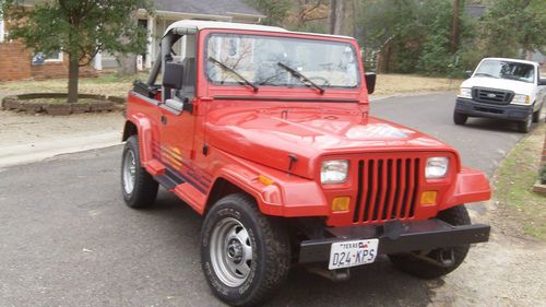 1989 jeep wrangler islander sport utility 2-door 4.2l