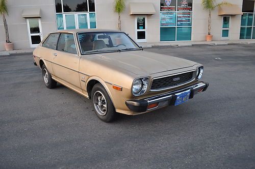 1979 toyota corolla sr5 liftback all original 112k miles runs excellent no rust