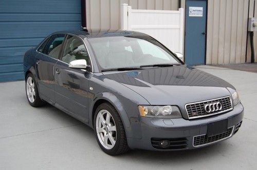 Wty 2005 audi s4 prem package 4.2l v8 quattro awd sedan leather 05 s 4 a4 4wd