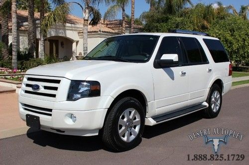 2010 expedition ltd. loaded! dvd 3rd seat backup camera autocheck cert. arizona