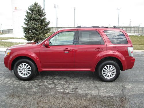 2010 mercury mariner premier *leather, fwd, 4cyl, auto***no reserve!!**