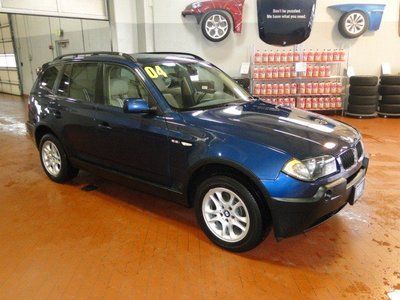 Awd! premium pkg, heated seats &amp; wheel! low miles! blue/beige!