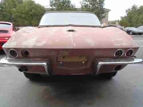 1964 Chevrolet Corvette Roadster project barnfind california car NO RESERVE, image 20