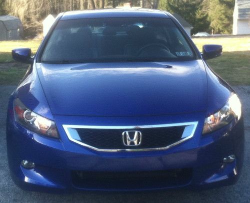 2008 honda accord coupe ex-l excellent condition belize blue v6 3.5l