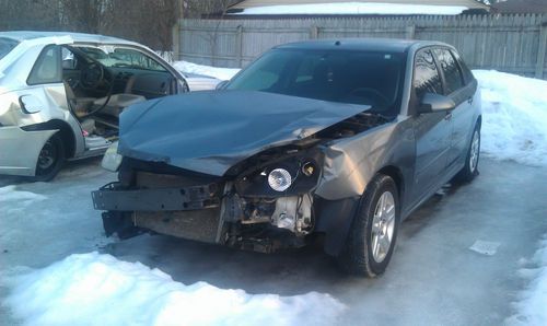2006 chevrolet malibu maxx lt 4-door 3.5l repairable clean title damaged fixer