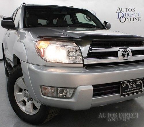 We finance 2005 toyota 4runner sr5 4wd 1 owner clean carfax mroof cd wrrnty fogs