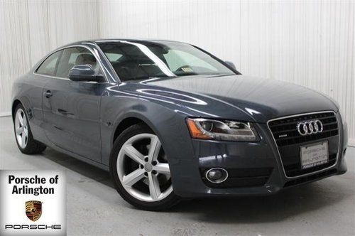 2009 audi a5 navigation leather manual grey low miles back up camera