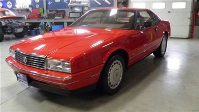 1989 cadillac allante both tops extra set of vouge wheels and tires low reserve