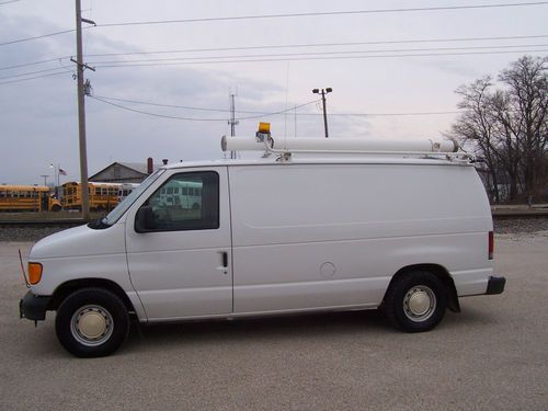2003 ford e150 cargo van bins and selves****1 owner