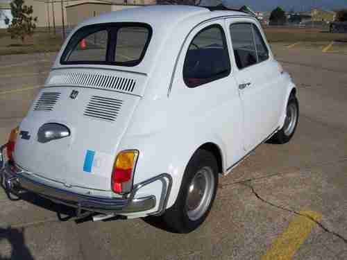 Reconditioned 1970 Fiat 500 L 500L show winner, US $12,000.00, image 4