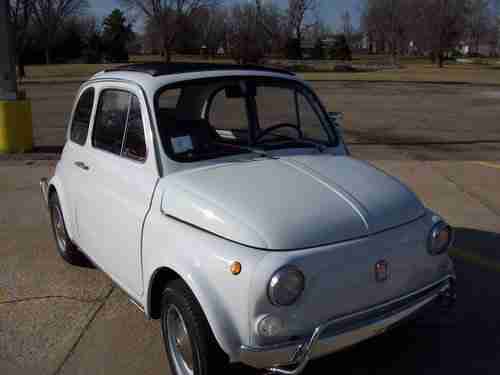 Reconditioned 1970 Fiat 500 L 500L show winner, US $12,000.00, image 5