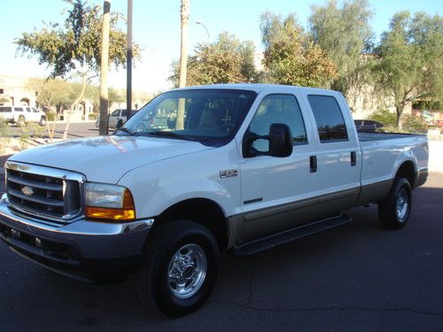 2001 ford f250 crew cab 7.3l power stroke diesel 4x4 this a 70k original mile