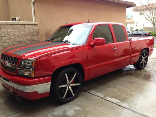 2004 chevrolet silverado 1500 regency pkg w/ 22" lexani wheels, leather chevy