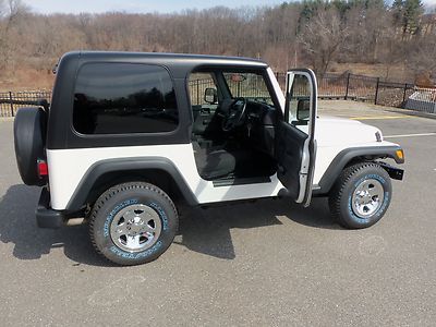 2005 jeep wrangler sport right hand drive 46k 4.0 6cyl at hard top 1 owner 4wd