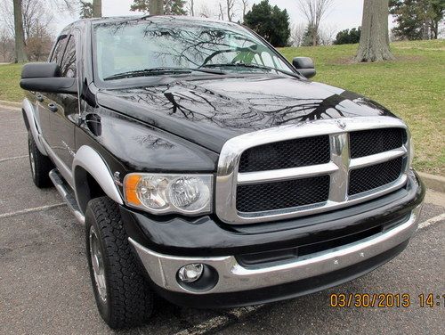 2004 dodge ram 2500 slt 5.9 ho cummins turbo diesel black/silver