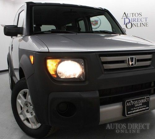 We finance 2008 honda element lx auto fwd 1-owner pwrlcks/wndws sdeairbags sony