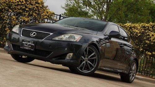 2008 lexus is250 navigation sunroof heated &amp; cool seats backup camera push start
