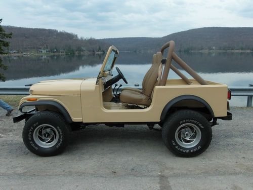1981 jeep cj7 base sport utility 2-door 4.2l